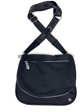 House of Harlow Black Nylon Crossbody Bag